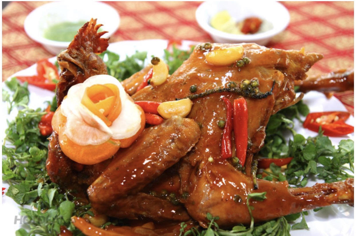 Gà đồi mắm