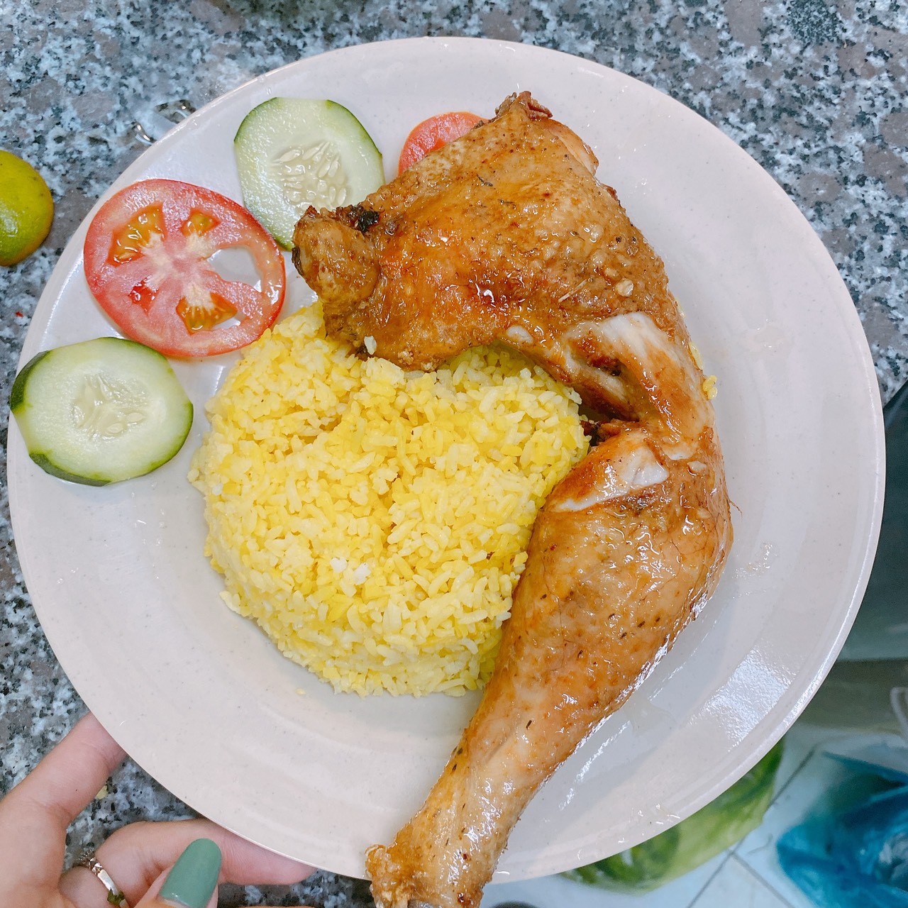 Cơm Gà Chiên Mắm 
