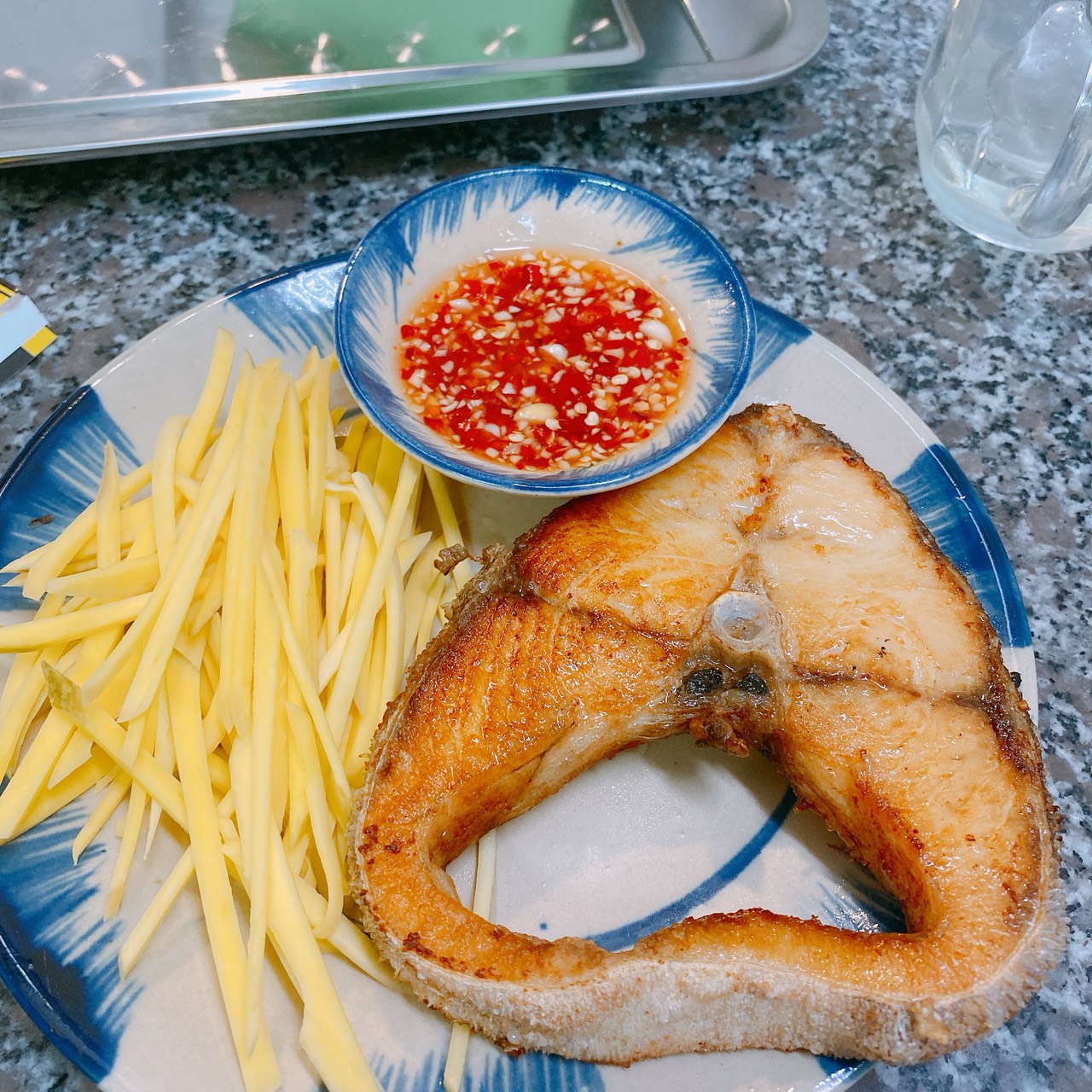 Cá Thu Chiên Xoài