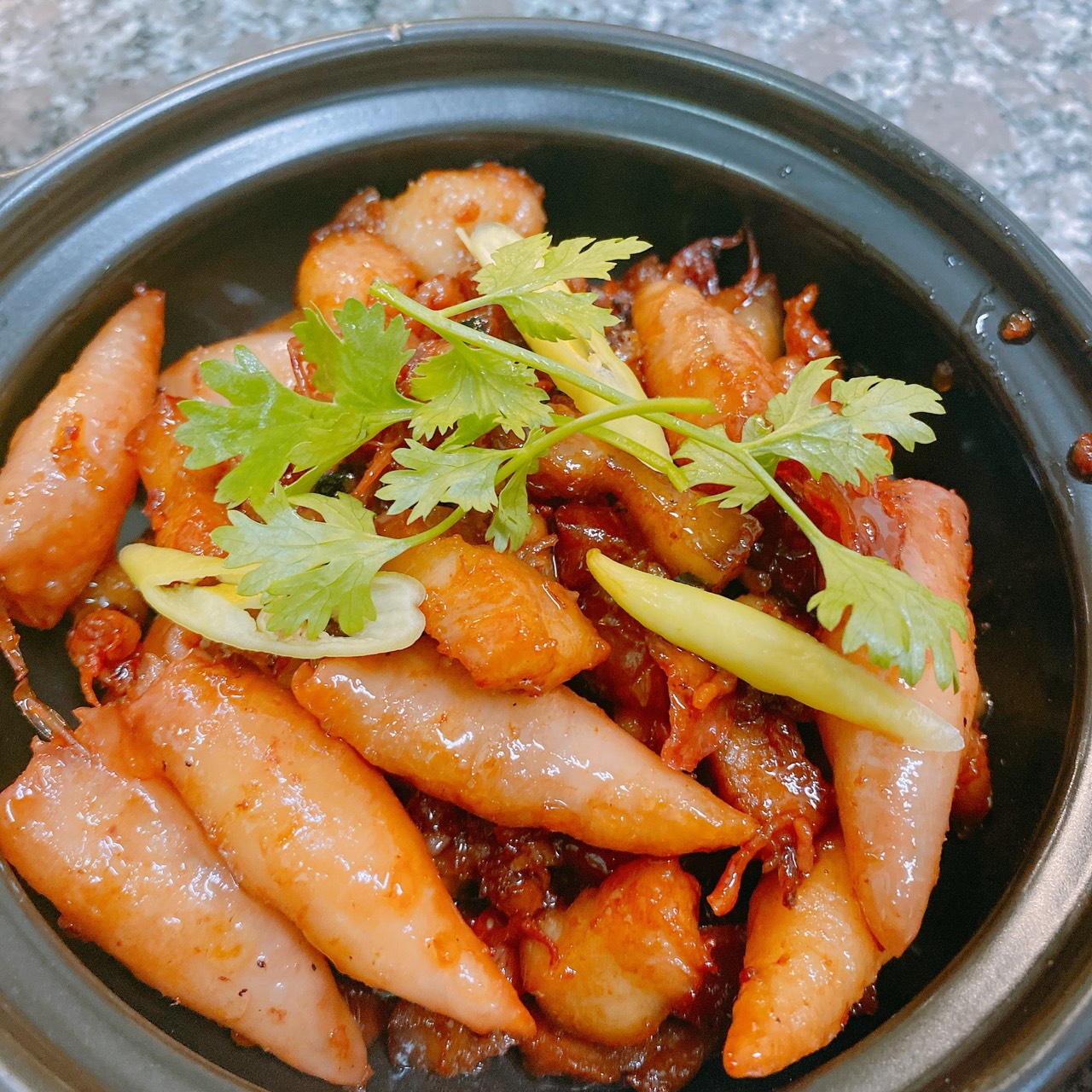 Mực Rang Ba Chỉ