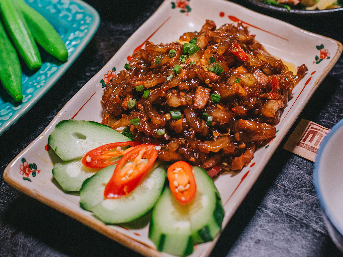 Thịt ba chỉ kho quẹt