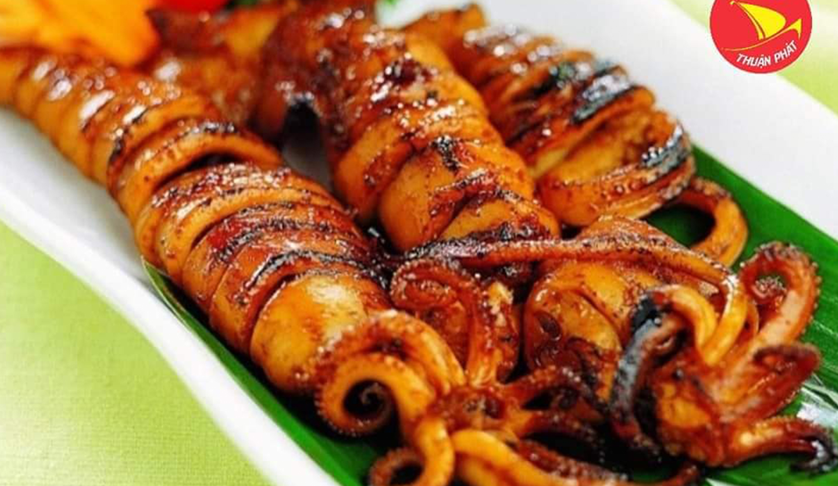 Mực ống nướng 