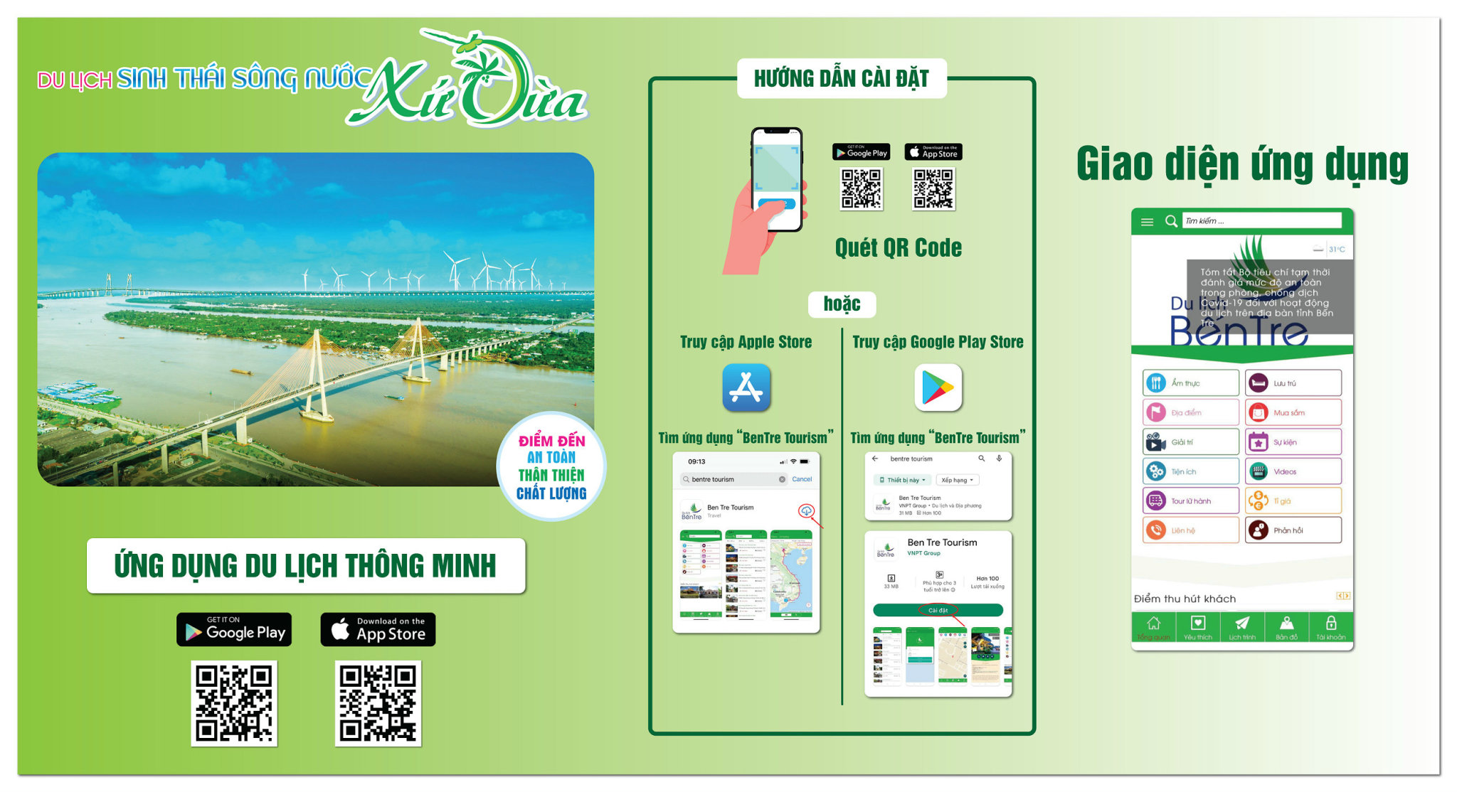 Cuộc thi ảnh đẹp “Nụ Cười Bến Tre” năm 2023 trên Ứng dụng du lịch thông minh Bến Tre