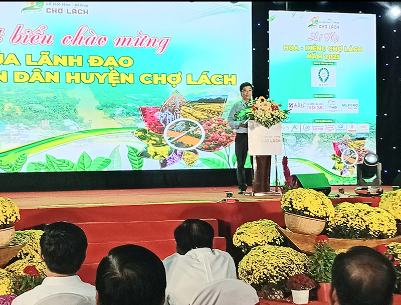 Bến Tre: Khai mạc Lễ hội Hoa - kiểng Chợ Lách năm 2025