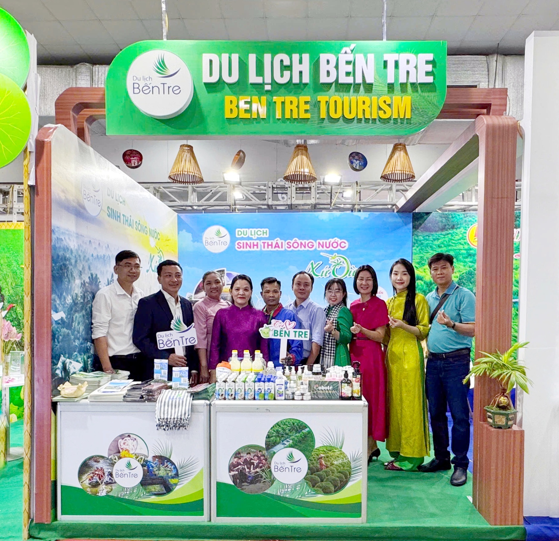 Quảng bá du lịch Bến Tre tại Hội chợ Du lịch Quốc tế Việt Nam -  VITM Hanoi 2025
