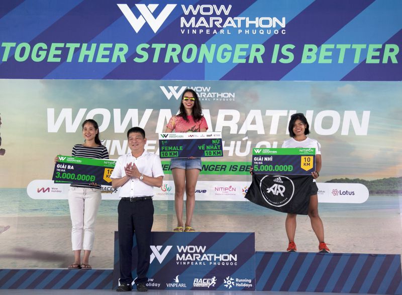 Hơn 3.100 vận động viên tham gia giải Wow Marathon – Vinpearl Phú Quốc năm 2020