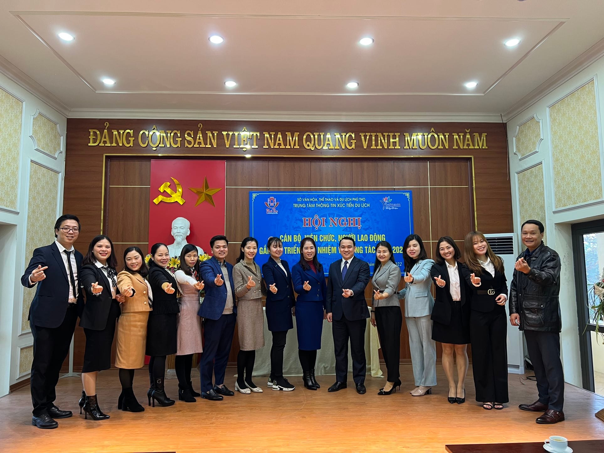 Trung tâm Thông tin Xúc tiến Du lịch tổ chức Hội nghị Cán bộ viên chức, người lao động gắn với triển khai nhiệm vụ công tác năm 2022