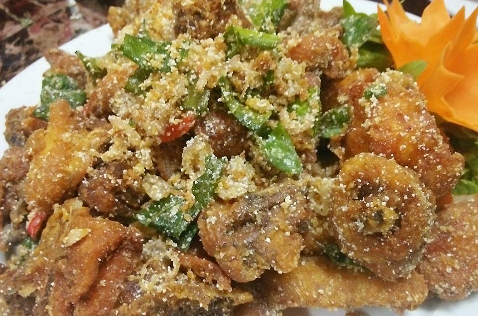 Gà rang muối
