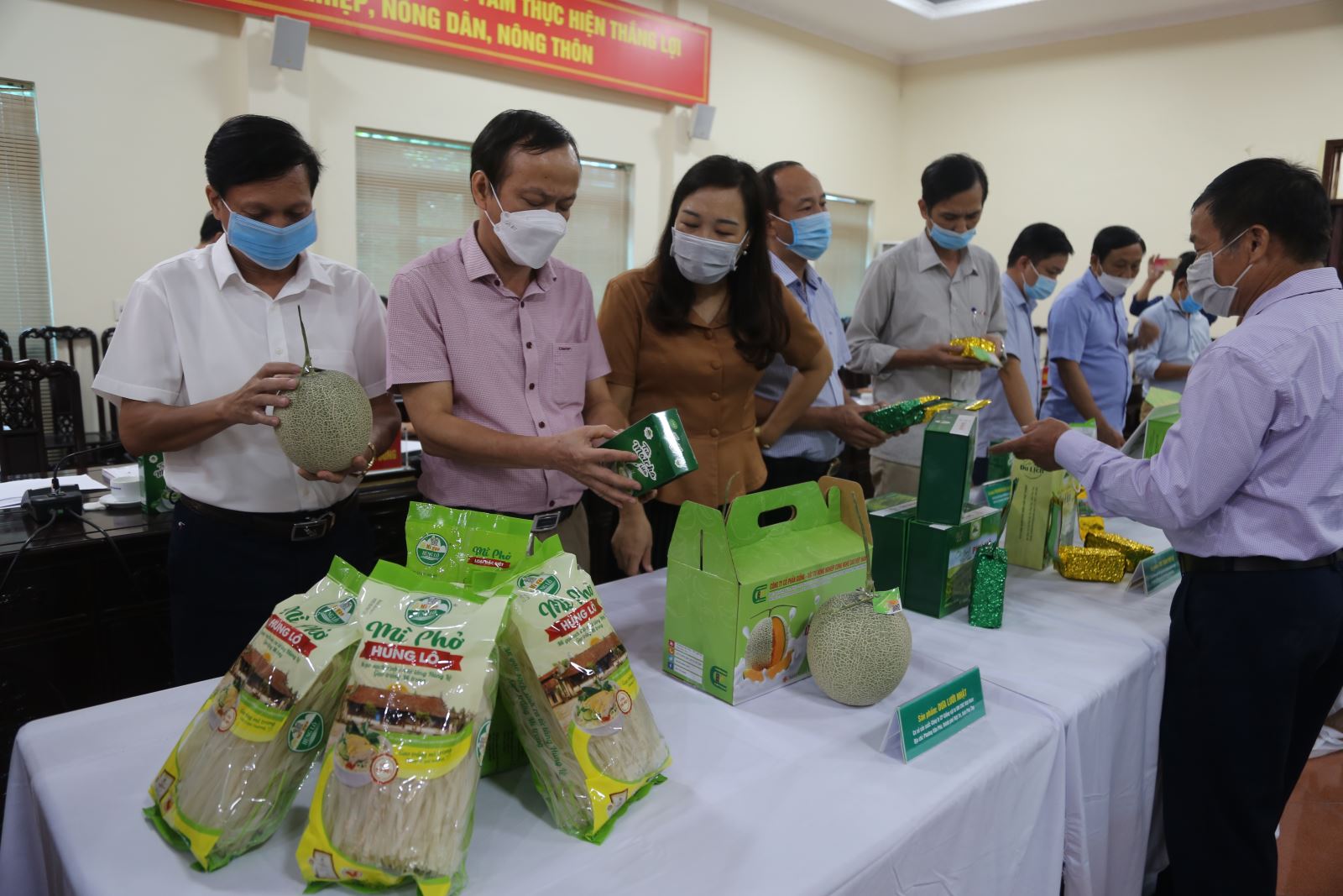 Đánh giá, phân hạng sản phẩm OCOP đợt 1 năm 2021
