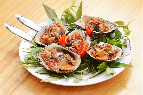 Gỏi sò huyết