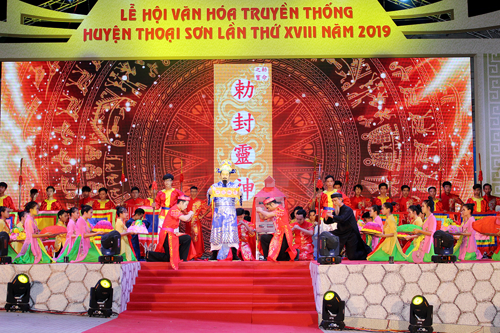Lễ hội văn hóa truyền thống huyện Thoại Sơn