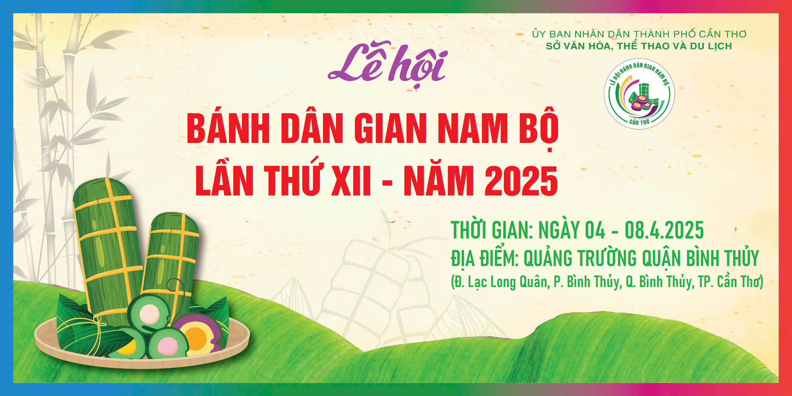 Lễ hội Bánh dân gian Nam Bộ lần thứ XII năm 2025