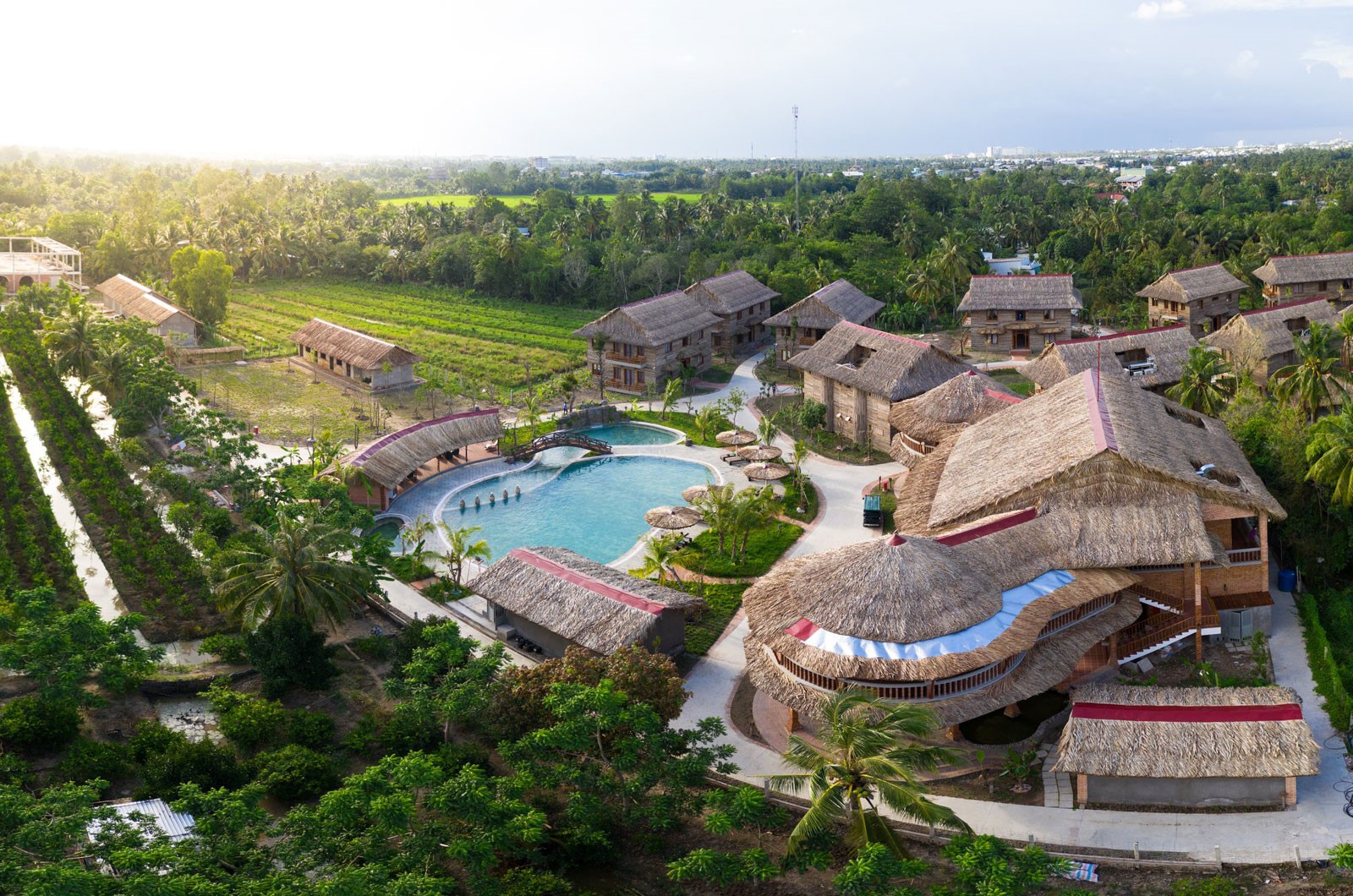 Nghỉ dưỡng tại Can Tho Ecolodge Resort