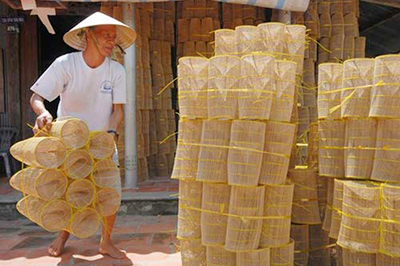 Làng nghề đan lọp Thới Long
