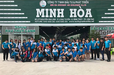 Rau thủy canh Minh Hòa