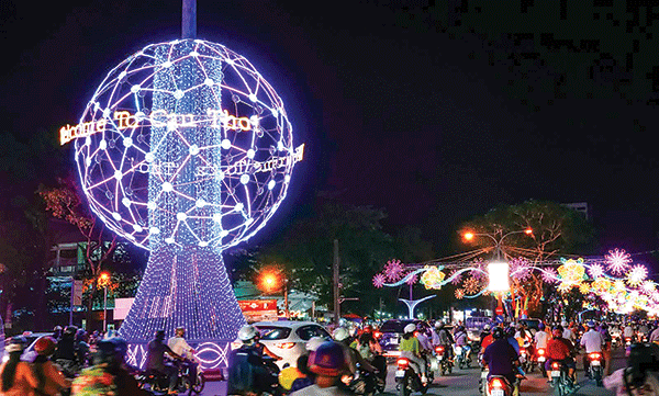 Ðường đèn nghệ thuật TP Cần Thơ 2021 “Cần Thơ đẹp quá!” 