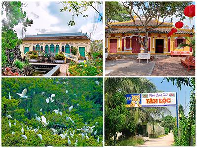 Tour 1 ngày: đường bộ & sông