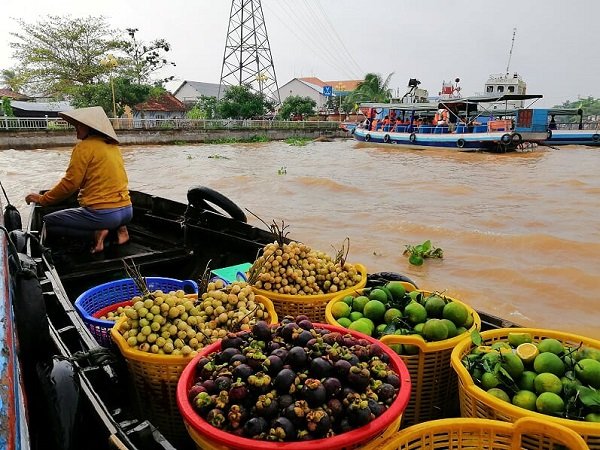 Chợ nổi Cái Răng – dấu ấn miền Tây sông nước