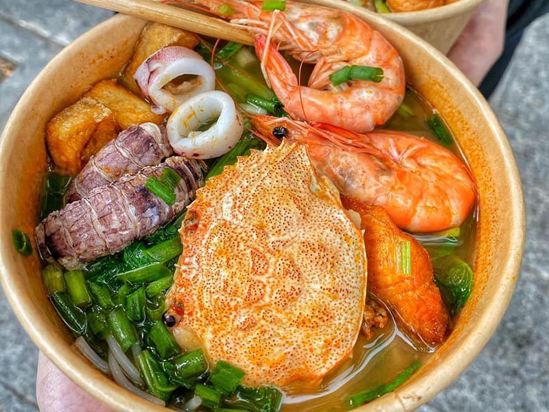 Bún hải sản